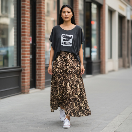 Urban Outfitters Leopard Skirt