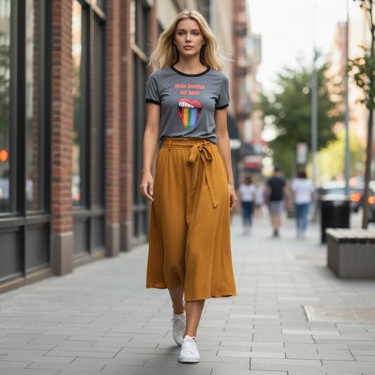 Urban Outfitters Burnt Orange Skirt