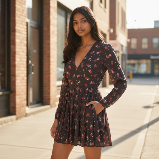 Free People Long Sleeve Dress