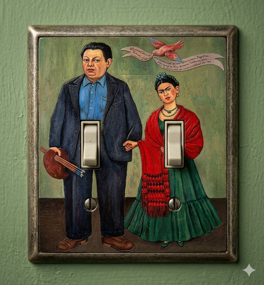 Frida 2 Gang Light Switch Cover