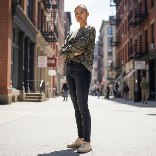 Hudson Skinny Washed Jeans