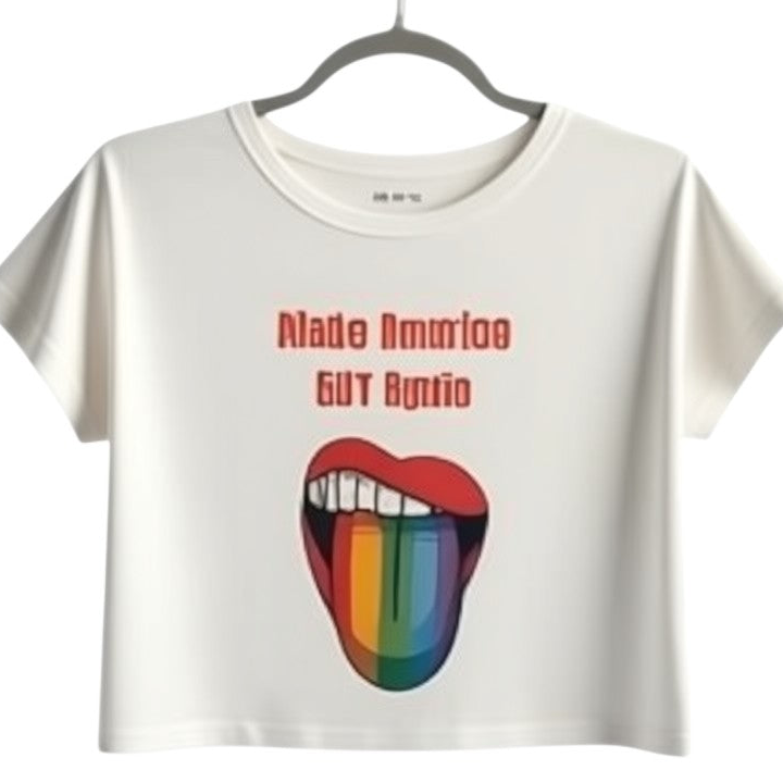 Make America Gay Again Crop Tee